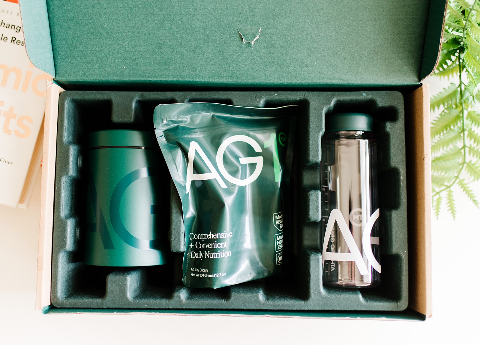 Athletic Greens packaging